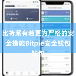 比特派有着更为严格的安全措施Bitpie安全钱包